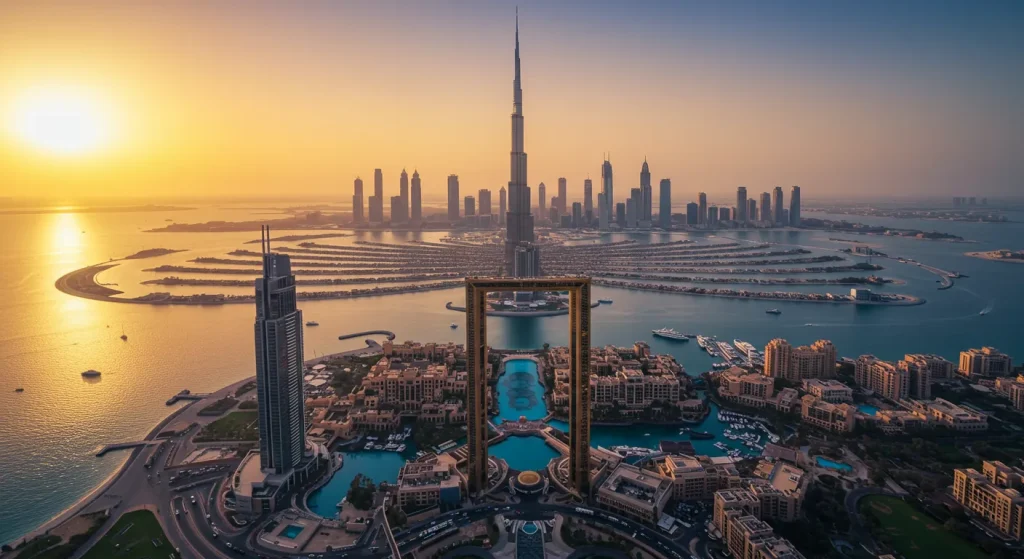 dubai frame