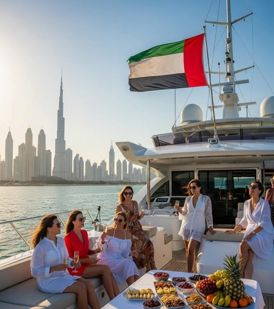 yacht rental in Dubai Marina