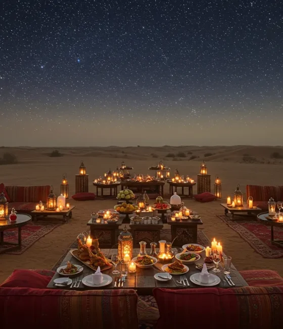 dinning setup
