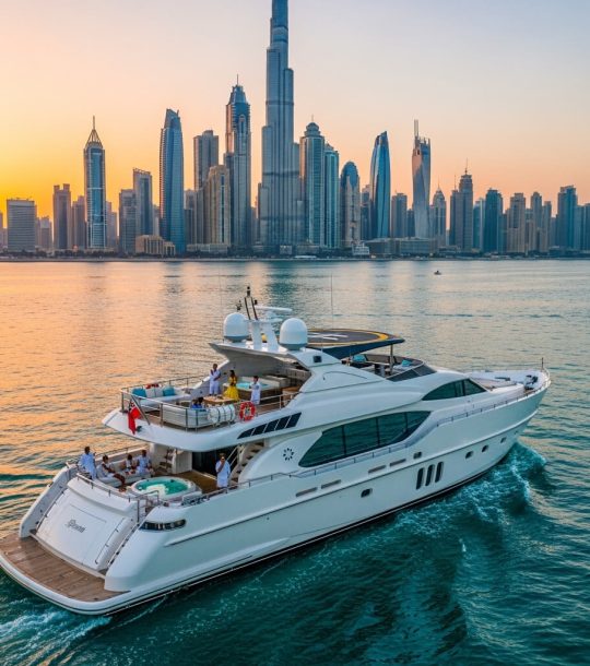 dubai marina yacht tour price