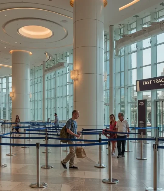 fast entry track